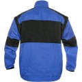 LUX EDA bunda 2 v 1 predĺžená modro-čierna