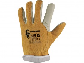 Zimné rukavice CXS URBI WINTER kožené