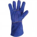 modré rukavice