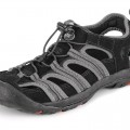 Sandále CXS Sahara čierno-sivé