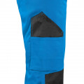 SOLIS pánske pracovné nohavice do pásu modré