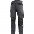 SOLIS pánske pracovné nohavice do pásu sivé
