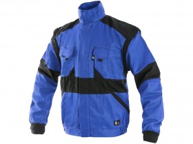 LUX bunda 2 v 1 zateplená Hugo modro-čierna